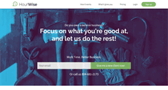 Desktop Screenshot of hourwise.com